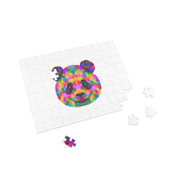 Colored Panda Puzzle (96, 252, 500, 1000-Piece) - Image 8