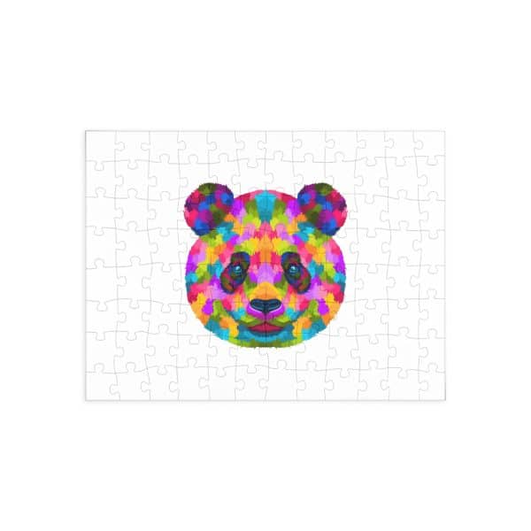 Colored Panda Puzzle (96, 252, 500, 1000-Piece) - Image 7