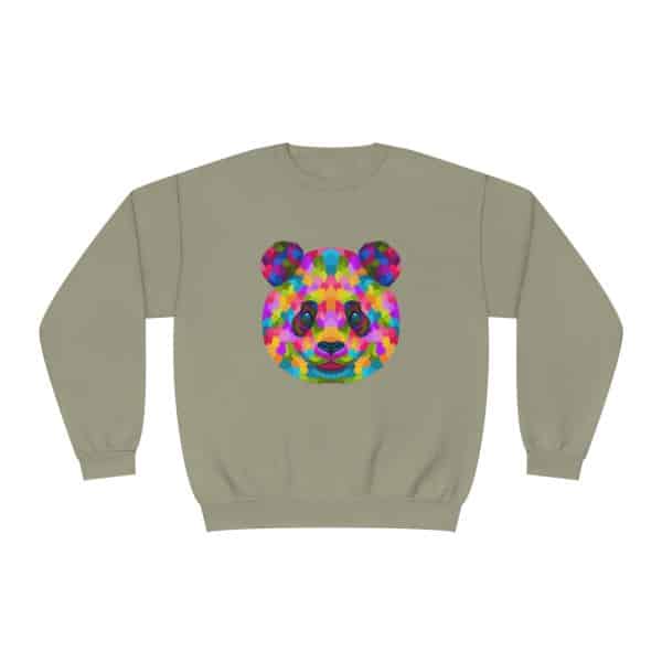 Colored Panda Unisex NuBlend® Crewneck Sweatshirt - Image 17