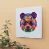 Colored Panda Acrylic Wall Clock - Image 7