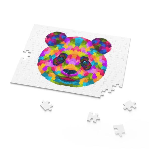 Colored Panda Puzzle (120, 252, 500-Piece) - Image 4