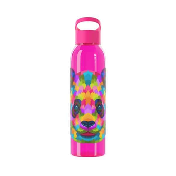 Colored Panda Sky Water Bottle - Image 25