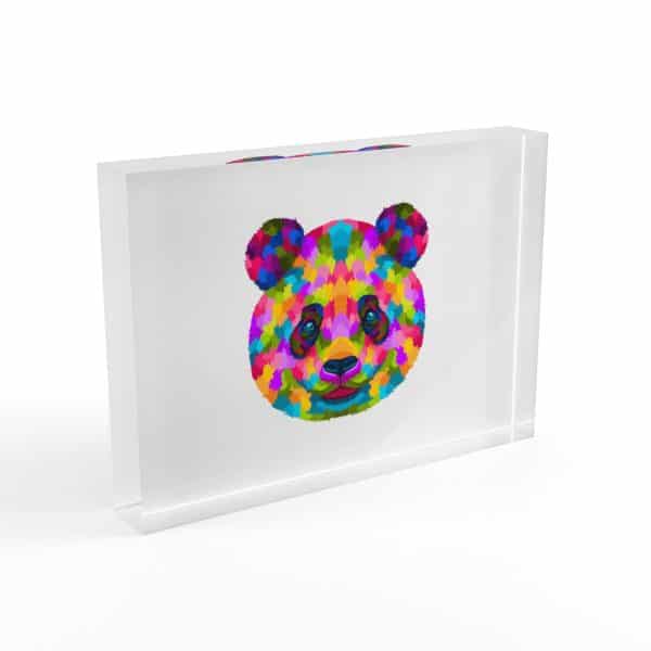 Colored Panda Photo Block - Image 3