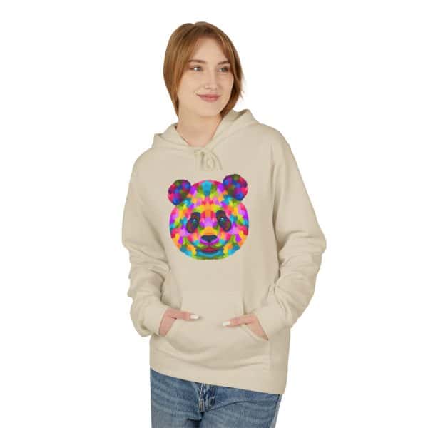 Colored Panda Unisex Midweight Softstyle Fleece Hoodie - Image 19