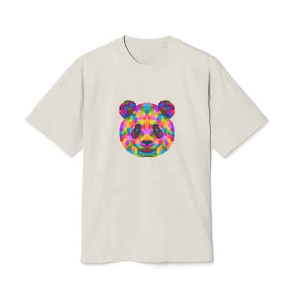 Colored Panda Unisex Heavy Faded Tee