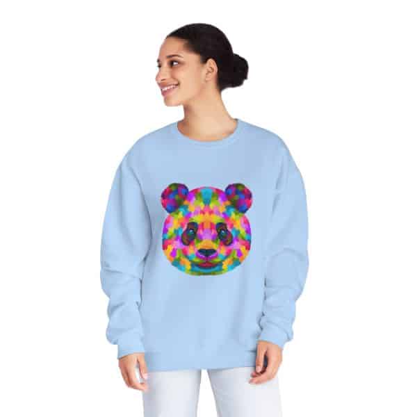 Colored Panda Unisex NuBlend® Crewneck Sweatshirt - Image 40