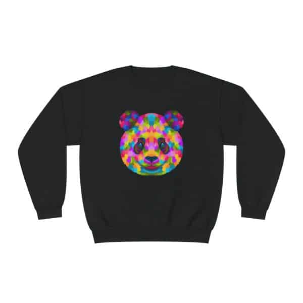 Colored Panda Unisex NuBlend® Crewneck Sweatshirt - Image 9