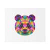 Colored Panda Classic Stretched Canvas - Image 37