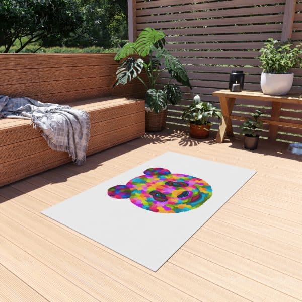Colored Panda Outdoor Rug - Image 7