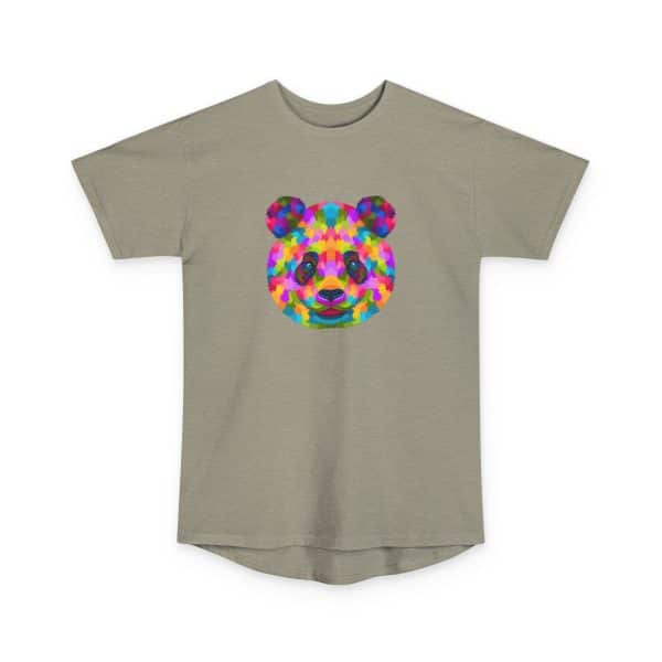 Colored Panda Unisex Long Body Urban Tee - Image 13