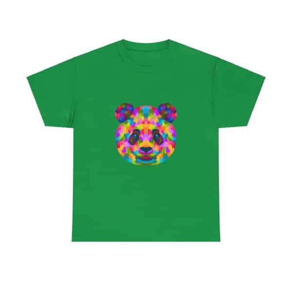 Colored Panda Unisex Heavy Cotton Tee - Image 53