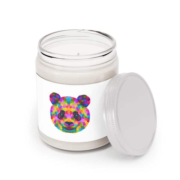 Colored Panda Scented Candles, 9oz - Image 6