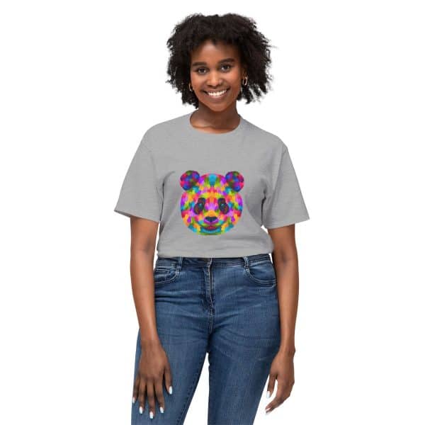 Colored Panda Unisex HD Cotton™ T-shirt - Image 7