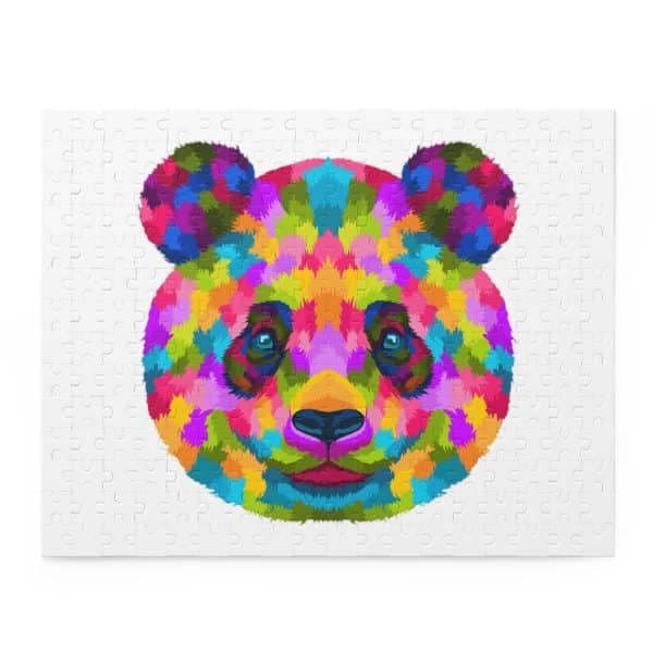 Colored Panda Puzzle (120, 252, 500-Piece) - Image 5