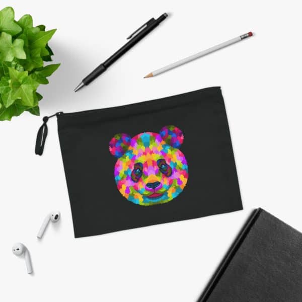 Colored Panda Pencil Case - Image 3