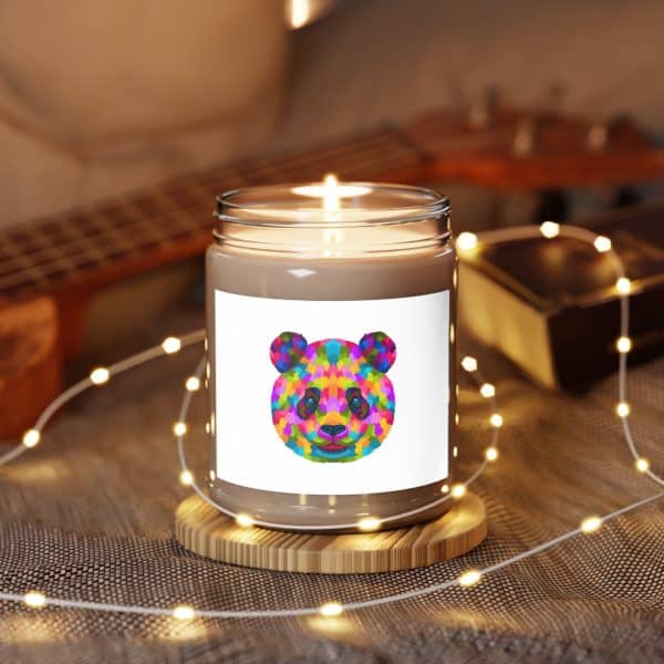 Colored Panda Scented Candles, 9oz - Image 7