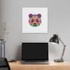 Colored Panda Classic Stretched Canvas - Image 164