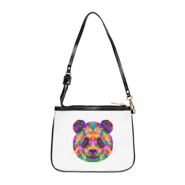 Colored Panda Small Shoulder Bag