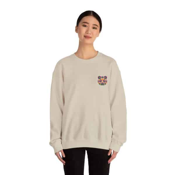 Colored Panda Unisex Heavy Blend™ Crewneck Sweatshirt - Image 16