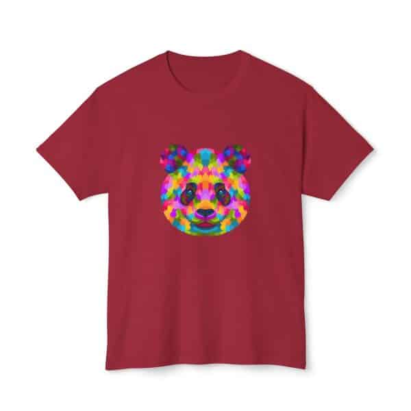 Colored Panda Unisex HD Cotton™ T-shirt - Image 61