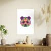 Colored Panda Photo Art Paper Posters - Image 90