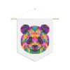 Colored Panda Pennant