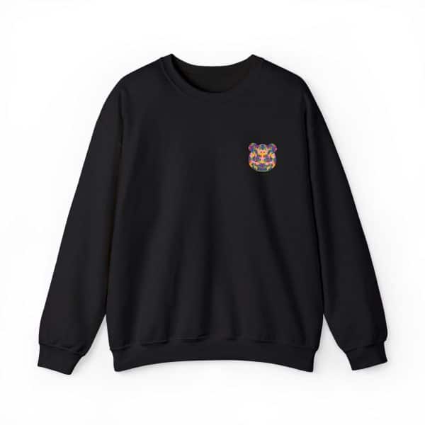 Colored Panda Unisex Heavy Blend™ Crewneck Sweatshirt - Image 9