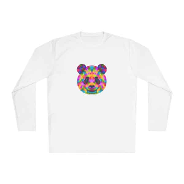 Colored Panda Unisex Lightweight Long Sleeve Tee