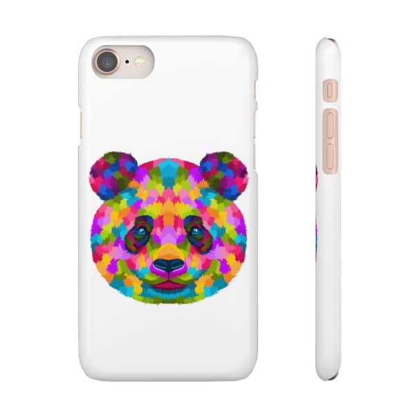 Colored Panda Snap Cases