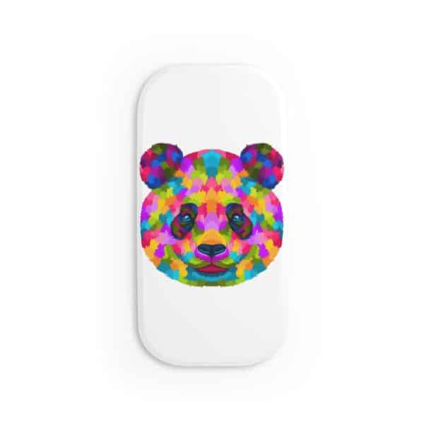 Colored Panda Phone Click-On Grip - Image 5