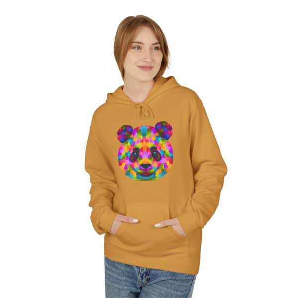 Colored Panda Unisex Midweight Softstyle Fleece Hoodie - Image 31