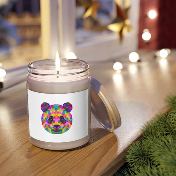 Colored Panda Scented Candles, 9oz - Image 21