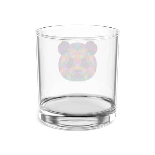 Colored Panda Rocks Glass, 10oz - Image 3