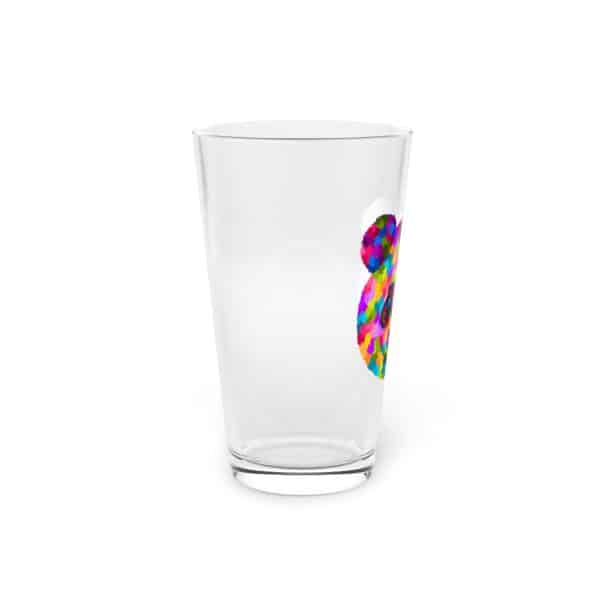 Colored Panda Pint Glass, 16oz - Image 2