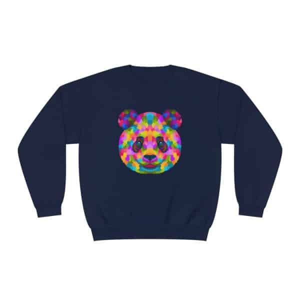 Colored Panda Unisex NuBlend® Crewneck Sweatshirt - Image 45