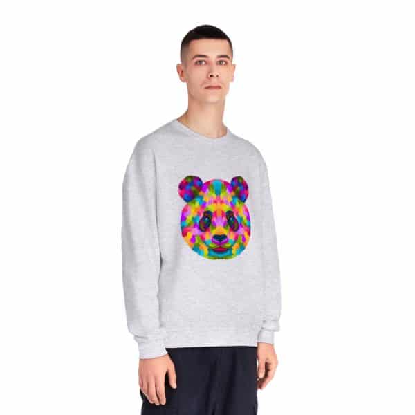 Colored Panda Unisex NuBlend® Crewneck Sweatshirt - Image 43