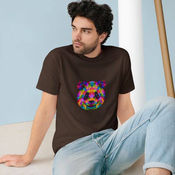 Colored Panda Organic Staple T-shirt - Image 20