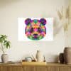 Colored Panda Photo Art Paper Posters - Image 63