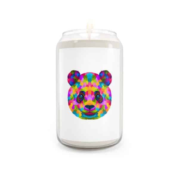 Colored Panda Scented Candle, 13.75oz