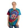Colored Panda Tie-Dye Tee, Spiral - Image 8