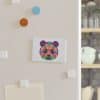 Colored Panda Button Magnet, Rectangle (1 & 10 pcs) - Image 7