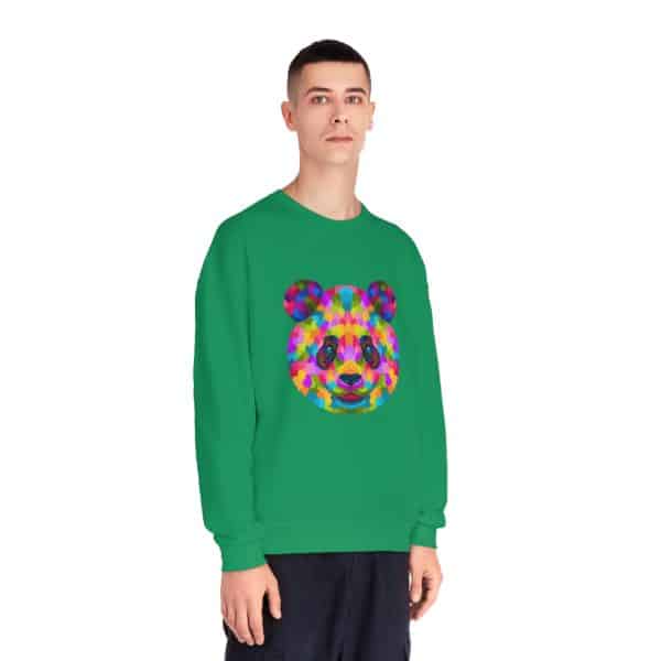 Colored Panda Unisex NuBlend® Crewneck Sweatshirt - Image 31