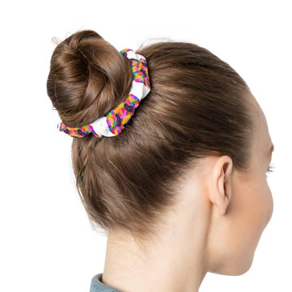 Colored Panda Scrunchie - Image 3