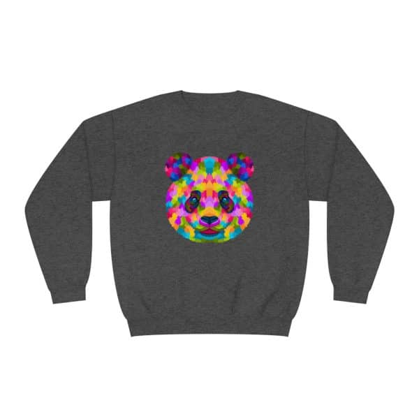 Colored Panda Unisex NuBlend® Crewneck Sweatshirt - Image 5