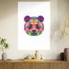 Colored Panda Photo Art Paper Posters - Image 105