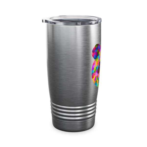 Colored Panda Ringneck Tumbler, 20oz - Image 6