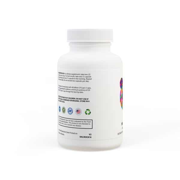 Colored Panda Probiotics Supplement (60 Capsules) - Image 2