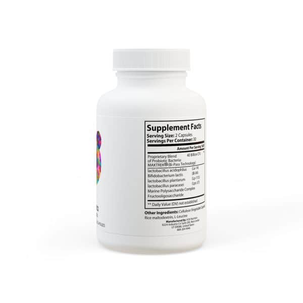 Colored Panda Probiotics Supplement (60 Capsules) - Image 3