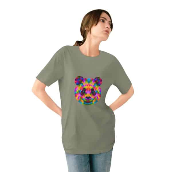 Colored Panda Organic Staple T-shirt - Image 23