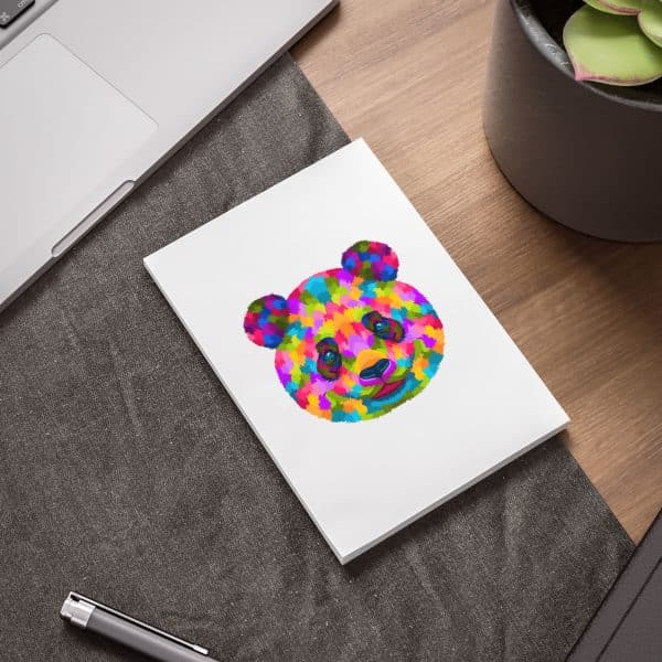 Colored Panda Post-it® Note Pads - Image 15